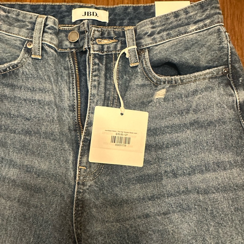 Just Black Women's Denim High Rise Jeans